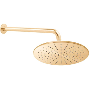 Купить Верхний душ Paffoni Master King ZSOF079HGSP золото медовое брашированное в Москве с доставкой Верхний душ Paffoni Master King ZSOF079HGSP золото медовое брашированное