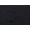 Кнопка смыва BelBagno Sfera BB017-SR-NERO.M черный матовый