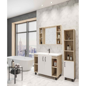 Зеркало Grossman Флай 100 дуб сонома