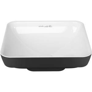 Комплект Раковина VitrA Water jewels 4441B097 квадратная + Смеситель VitrA Origin для раковины