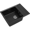 Мойка кухонная GranFest Level GF-LV-660L черная
