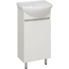 Тумба с раковиной Runo Лада 40 белая