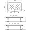 Поддон для душа Ravak Galaxy Pro Gigant Pro 120x90 с сифоном