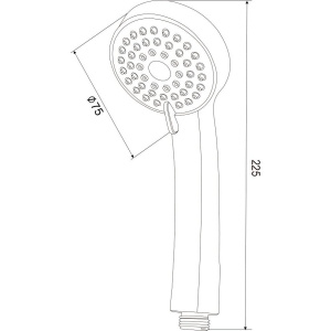 Душевая лейка Olive'S D103