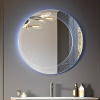 Зеркало круглое Cezares 45053 80x80 с LED-подсветкой