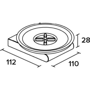 Мыльница Koin Cut CUT500