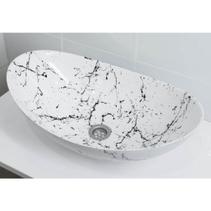 Раковина Stella Polar Орион белый мрамор