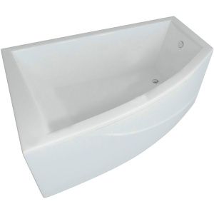 Купить Акриловая ванна Акватек Оракул ORK180-0000004 L 180x125 см, угловая, вклеенный каркас, с экраном, со сливом-переливом, асимметричная в Москве с доставкой Акриловая ванна Акватек Оракул ORK180-0000004 L 180x125 см, угловая, вклеенный каркас, с экраном, со сливом-переливом, асимметричная