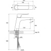 Смеситель для раковины Ravak Classic CL 012.00 X070080