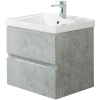 Тумба с раковиной Art&Max Techno 60 бетон лофт