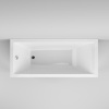 Акриловая ванна AM.PM Gem 160x70 см, с каркасом