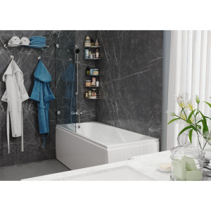 Купить Акриловая ванна Vagnerplast Aronia 170x75 см, с каркасом в Москве с доставкой Акриловая ванна Vagnerplast Aronia 170x75 см, с каркасом