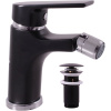 Смеситель для биде Rav Slezak Colorado CO145.5KCMATC черный матовый хром