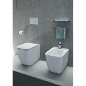 Купить Биде напольное GSG Brio BRBI01000 белый глянец в Москве с доставкой Биде напольное GSG Brio BRBI01000 белый глянец