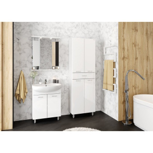 Купить Зеркало-шкаф Onika Валерия 65 белый в Москве с доставкой Зеркало-шкаф Onika Валерия 65 белый