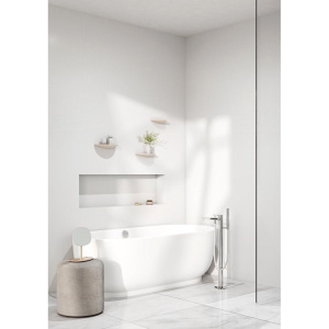 Напольный смеситель для ванны с душем Kludi Zenta SL 485900565