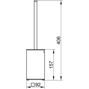 Купить Ершик Keuco Edition 90 19069010100 в Москве с доставкой Ершик Keuco Edition 90 19069010100