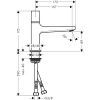 Смеситель для раковины Hansgrohe Metropol 32570000
