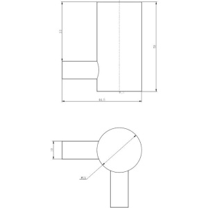 Купить Крючок Haiba HB84 05-2 хром в Москве с доставкой Крючок Haiba HB84 05-2 хром