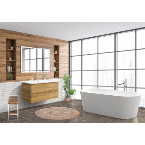 Мебель для ванной BelBagno Albano-Cer 105 подвесная, rovere rustico