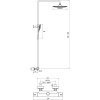 Душевая стойка Ravak Termo 300 TE 093.00/150