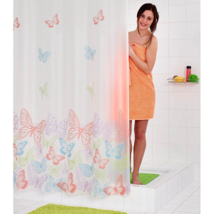Штора для ванной Ridder Papillon 3104300 180x200