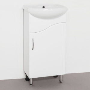 Купить Мебель для ванной Style Line Эко Волна №2 40 белая в Москве с доставкой Мебель для ванной Style Line Эко Волна №2 40 белая