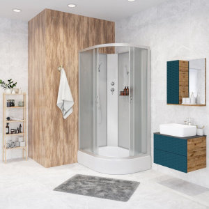 Душевая кабина Niagara Classic NG-33084-14LBK 100х80 см, без крыши