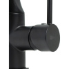 Смеситель для кухни Lemark Soul LM6007BL с гибким изливом, черный
