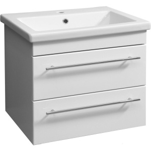 Купить Тумба с раковиной Stella Polar Ванесса 60 подвесная в Москве с доставкой Тумба с раковиной Stella Polar Ванесса 60 подвесная