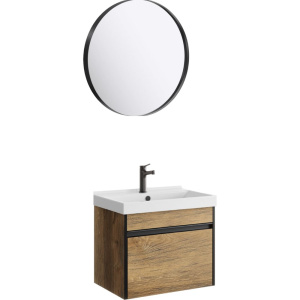 Мебель для ванной Aqwella Urban 60, подвесная, дуб балтийский