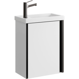 Мебель для ванной Aqwella Urban 45, подвесная, белая глянцевая