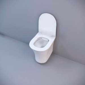 Купить Унитаз подвесной Ceruttispa Bernina Aria 7191 безободковый, с микролифтом в Москве с доставкой Унитаз подвесной Ceruttispa Bernina Aria 7191 безободковый, с микролифтом