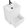 Тумба с раковиной BelBagno Albano 60 напольная, bianco lucido