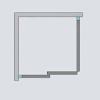 Душевой уголок Radaway Espera KDJ, 100x90 R