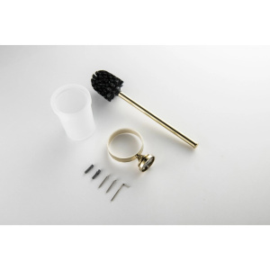 Ершик для унитаза Aquatek Классик AQ4510PG полированное золото