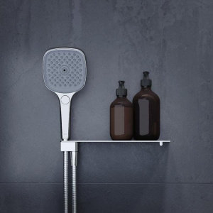 Купить Шланговое подключение IDDIS Slide SLIAC00i62 с держателем и полкой, хром в Москве с доставкой Шланговое подключение IDDIS Slide SLIAC00i62 с держателем и полкой, хром