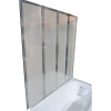 Шторка на ванну Ceruttispa Bouna 130 см, профиль хром