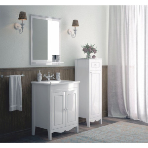 Зеркало Corozo Блюз 65, с полкой