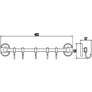 Крючок РМС A5025