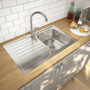 Купить Мойка кухонная IDDIS Strit STR78SDi77 в Москве с доставкой Мойка кухонная IDDIS Strit STR78SDi77