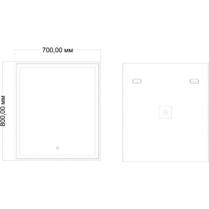 Купить Зеркало Art&Max Zoe 70х80 в Москве с доставкой Зеркало Art&Max Zoe 70х80