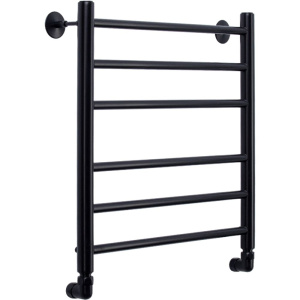 Купить Полотенцесушитель водяной Comfysan Luce W-6 60х50 черный матовый в Москве с доставкой Полотенцесушитель водяной Comfysan Luce W-6 60х50 черный матовый