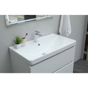 Мебельная раковина Aquanet Ирис 80