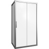 Душевой уголок STWORKI Эстерсунд 120x90 см профиль хром матовый, стекло матовое, прямоугольный