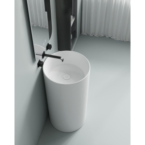 Раковина SantiLine SL-4014 белая глянцевая