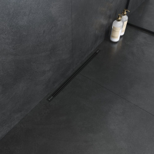 Душевой трап (лоток) Boheme B&T Infinity 60 см, черный