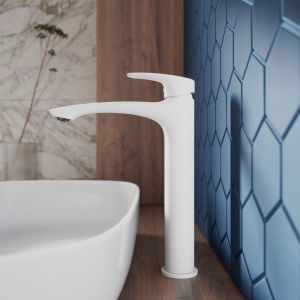 Смеситель для раковины Milardo Rora RORWT01M01 белый