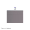 Тумба с раковиной AM.PM Inspire V2.0 80 элегантный серый