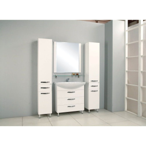 Тумба с раковиной AQUATON Ария Н 80 белая